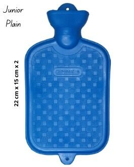 Coronation Junior Plain Hot Water Bag Blue